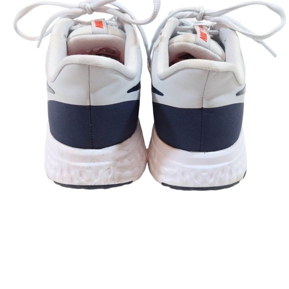 NIKE Revolution 5 Running Shoes in Pure Platinum/Thunder Blue Size 9 - Picture 5 of 9